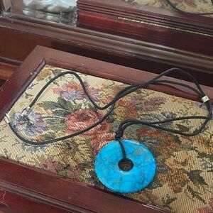 Turquoise Pendant Necklace